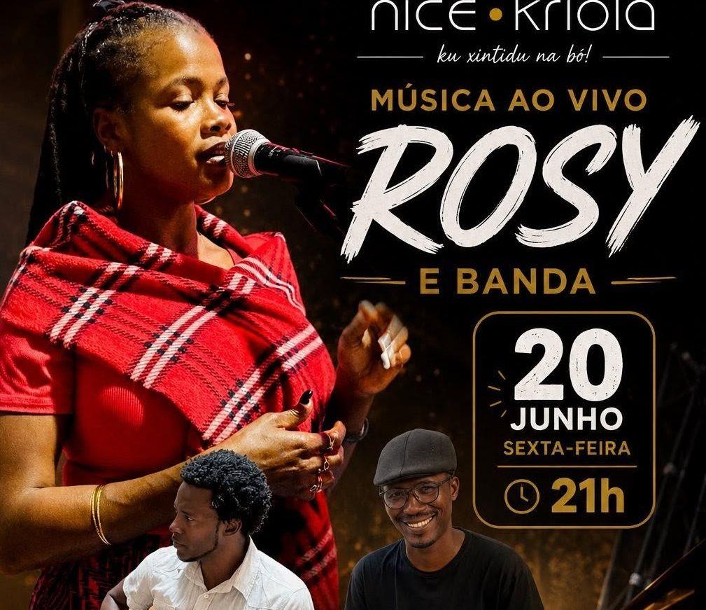 Rosy e Banda, no Nice Kriola